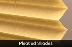Pleated Shades